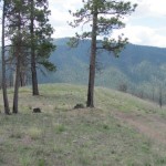 Great ridgeline to build on for maximum views