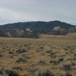 land with mountain views